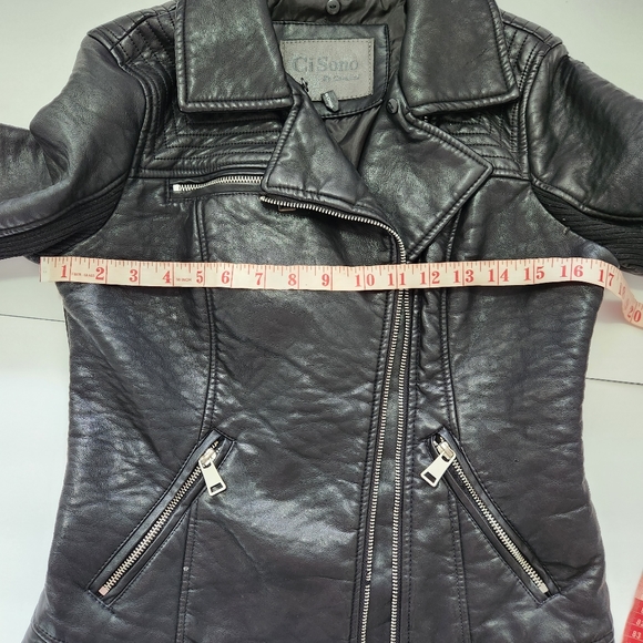 Womens leather jacket - Picture 8 of 9